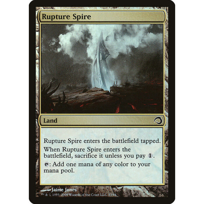 Magic: The Gathering Rupture Spire (033) Lightly Played Foil