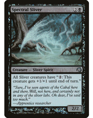Magic: The Gathering Spectral Sliver (017) Lightly Played Foil