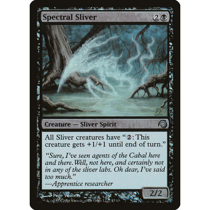 Magic: The Gathering Spectral Sliver (017) Lightly Played Foil