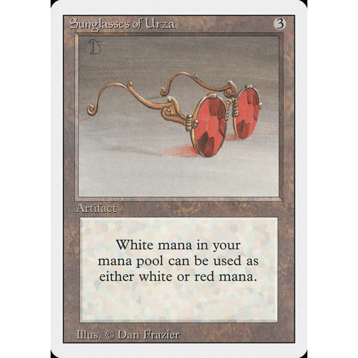 Magic: The Gathering Sunglasses of Urza (276) Moderately Played