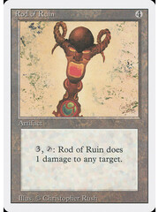 Magic: The Gathering Rod of Ruin (273) Lightly Played