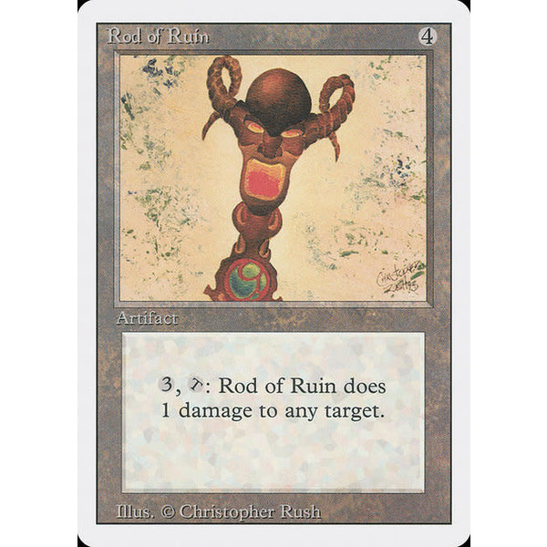 Magic: The Gathering Rod of Ruin (273) Lightly Played