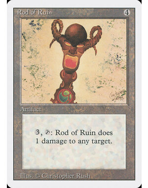 Magic: The Gathering Rod of Ruin (273) Near Mint