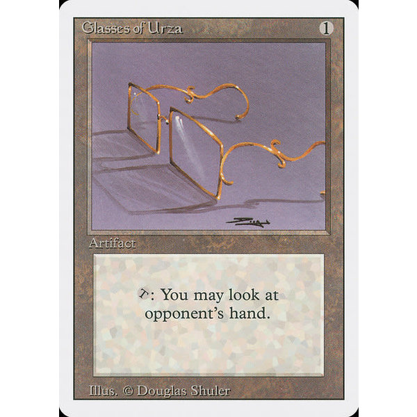 Magic: The Gathering Glasses of Urza (249) Moderately Played