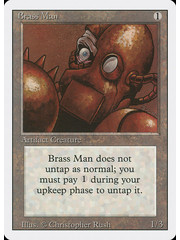 Magic: The Gathering Brass Man (238) Lightly Played