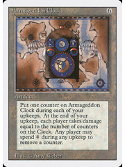 Magic: The Gathering Armageddon Clock (234) Lightly Played