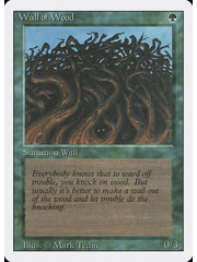 Magic: The Gathering Wall of Wood (226) Lightly Played