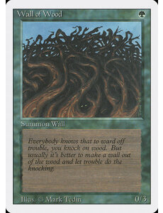 Magic: The Gathering Wall of Wood (226) Lightly Played