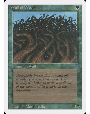 Magic: The Gathering Wall of Wood (226) Lightly Played