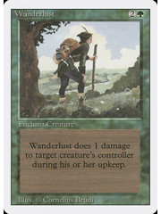 Magic: The Gathering Wanderlust (227) Lightly Played