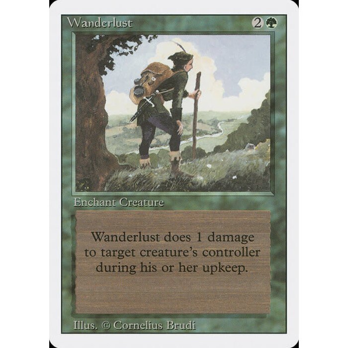Magic: The Gathering Wanderlust (227) Lightly Played