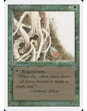 Magic: The Gathering Wall of Brambles (224) Lightly Played