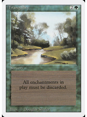 Magic: The Gathering Tranquility (221) Moderately Played