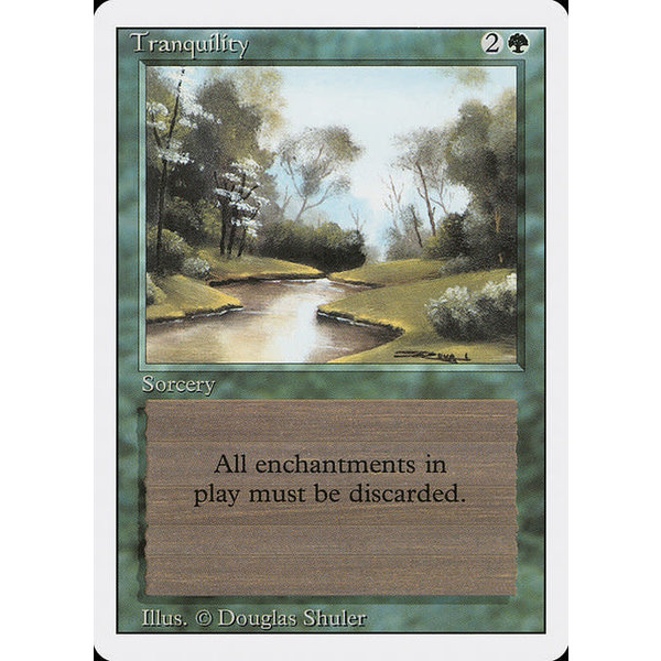Magic: The Gathering Tranquility (221) Moderately Played