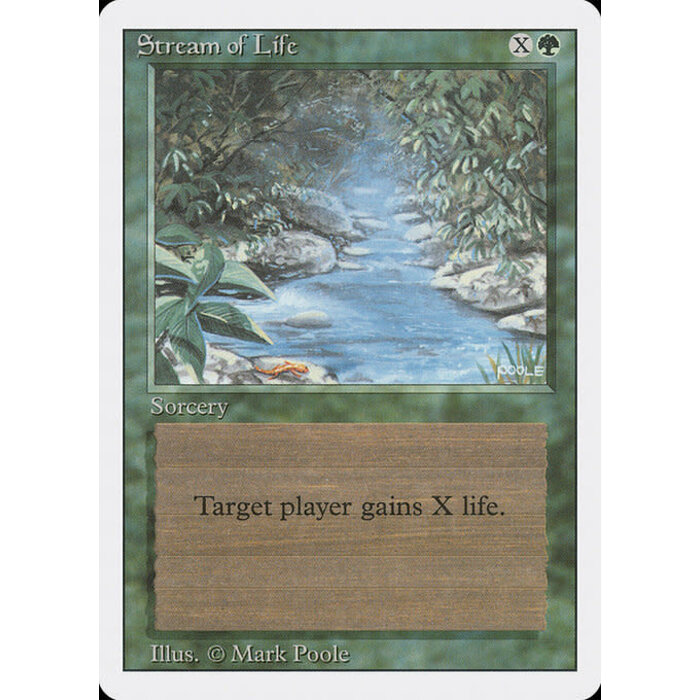 Magic: The Gathering Stream of Life (217) Lightly Played