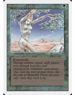 Magic: The Gathering Shanodin Dryads (216) Lightly Played