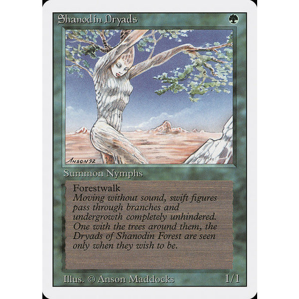 Magic: The Gathering Shanodin Dryads (216) Lightly Played