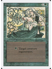 Magic: The Gathering Regeneration (213) Moderately Played