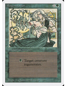 Magic: The Gathering Regeneration (213) Moderately Played