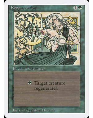 Magic: The Gathering Regeneration (213) Moderately Played