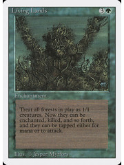 Magic: The Gathering Living Lands (210) Lightly Played