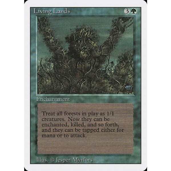 Magic: The Gathering Living Lands (210) Lightly Played