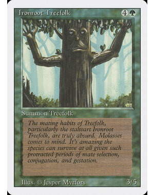 Magic: The Gathering Ironroot Treefolk (204) Lightly Played