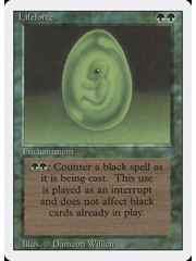 Magic: The Gathering Lifeforce (207) Moderately Played
