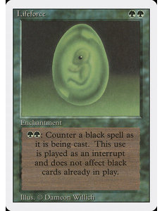 Magic: The Gathering Lifeforce (207) Moderately Played