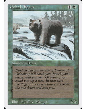 Magic: The Gathering Grizzly Bears (201) Lightly Played