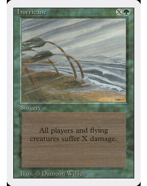Magic: The Gathering Hurricane (202) Damaged