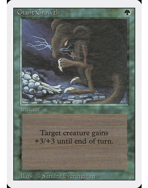 Magic: The Gathering Giant Growth (199) Moderately Played