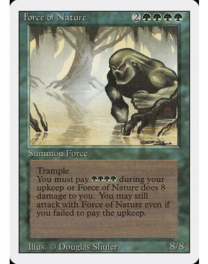 Magic: The Gathering Force of Nature (196) Damaged