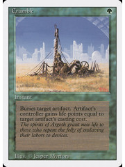 Magic: The Gathering Crumble (191) Lightly Played