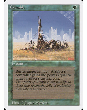 Magic: The Gathering Crumble (191) Lightly Played