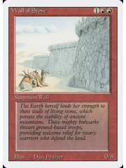 Magic: The Gathering Wall of Stone (184) Lightly Played