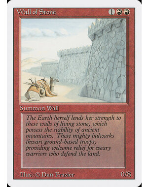 Magic: The Gathering Wall of Stone (184) Lightly Played
