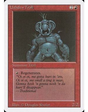 Magic: The Gathering Uthden Troll (182) Lightly Played