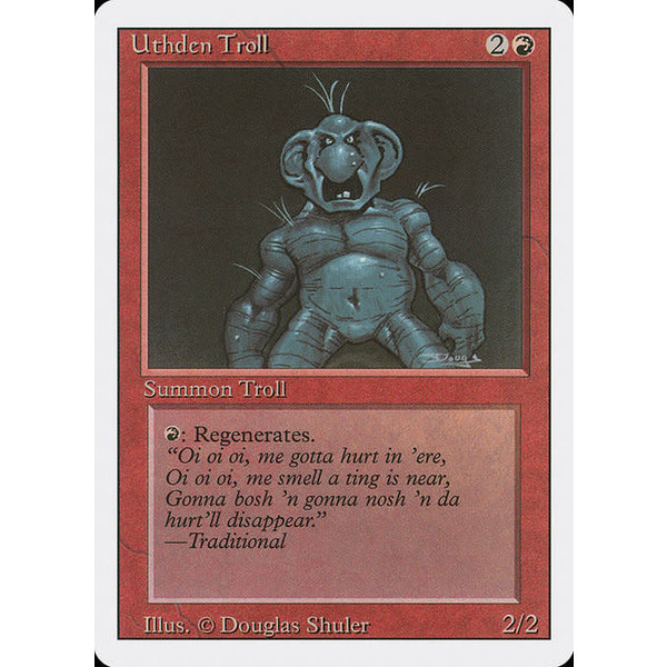 Magic: The Gathering Uthden Troll (182) Lightly Played