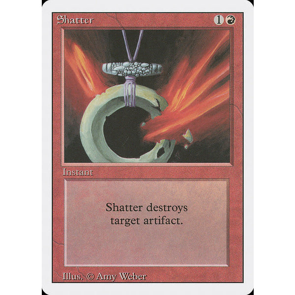 Magic: The Gathering Shatter (175) Moderately Played