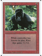 Magic: The Gathering Kird Ape (161) Heavily Played