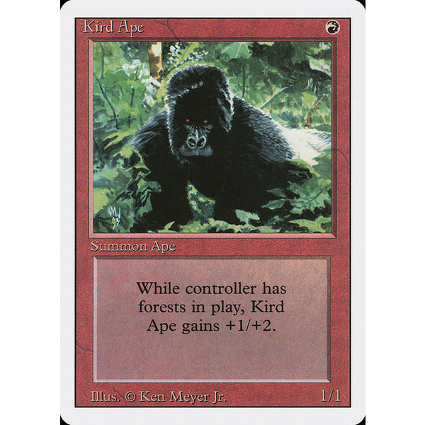Magic: The Gathering Kird Ape (161) Moderately Played
