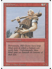 Magic: The Gathering Hill Giant (158) Lightly Played