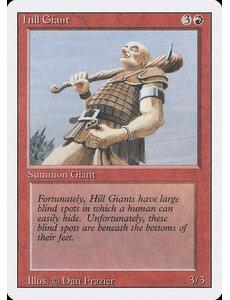Magic: The Gathering Hill Giant (158) Lightly Played