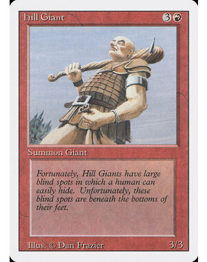 Magic: The Gathering Hill Giant (158) Moderately Played