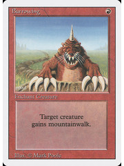 Magic: The Gathering Burrowing (140) Lightly Played