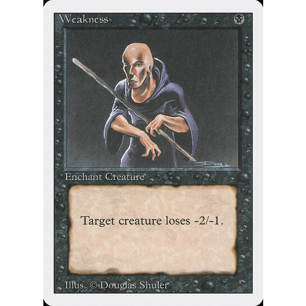 Magic: The Gathering Weakness (136) Lightly Played