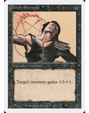 Magic: The Gathering Unholy Strength (133) Moderately Played