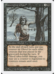 Magic: The Gathering Scavenging Ghoul (128) Lightly Played