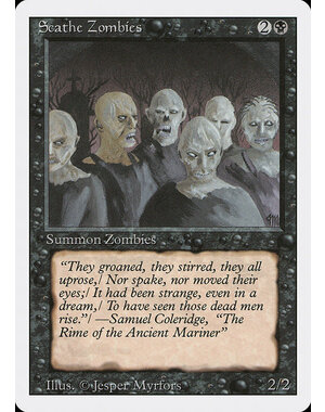 Magic: The Gathering Scathe Zombies (127) Lightly Played